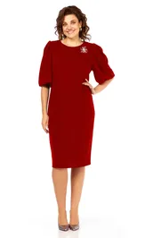 Dress Milora 1421 krasnyj
