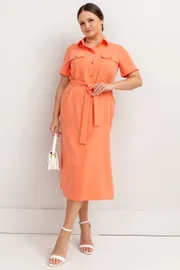 Dress TOOK A LOOK & Angelika #A-352 korall