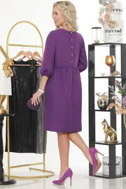 Sukienka DS Trend #P-3649 (Krasota v detalyax, fialka)