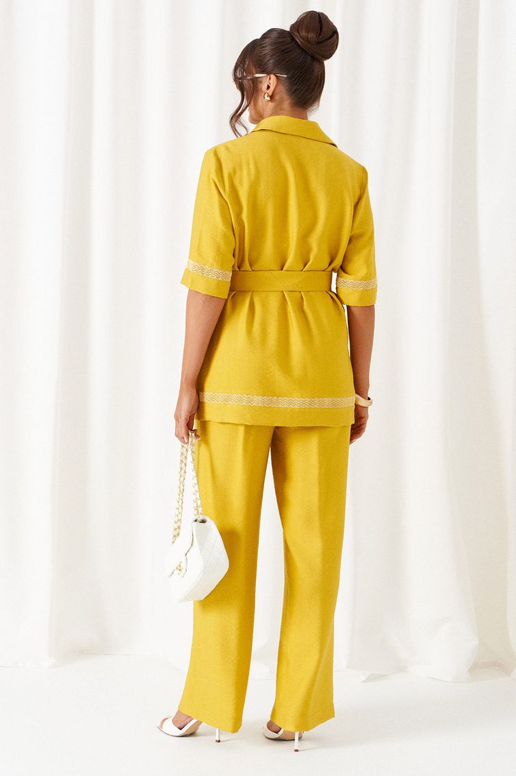 Костюм Beautiful & Free арт. 6461 горчица