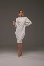 Платье Galean Style арт. 957 белый
