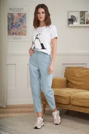Trousers Fantazia Mod #3901 sv.gol