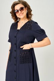 Платье EVA GRANT арт. 7200 синий