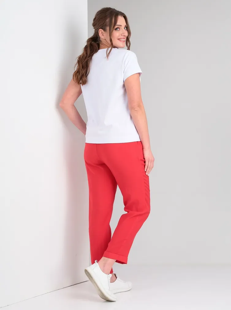 Zestaw Vilena-fashion #814 belyj+krasnyj