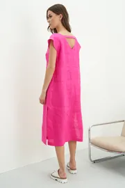 Dress Fantazia Mod #4524 fuksiya