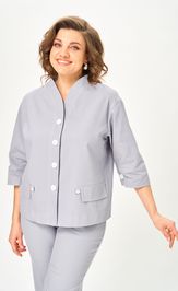 Костюм Vilena-fashion 1159 серый