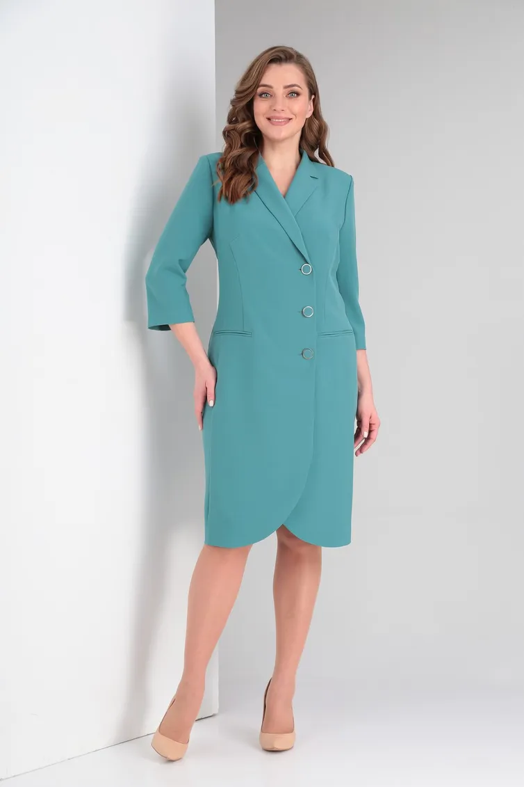 Sukienka Vilena-fashion #773 morskoj zelenyj