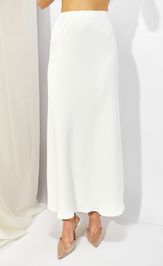 Юбка Люше 4339 молоко