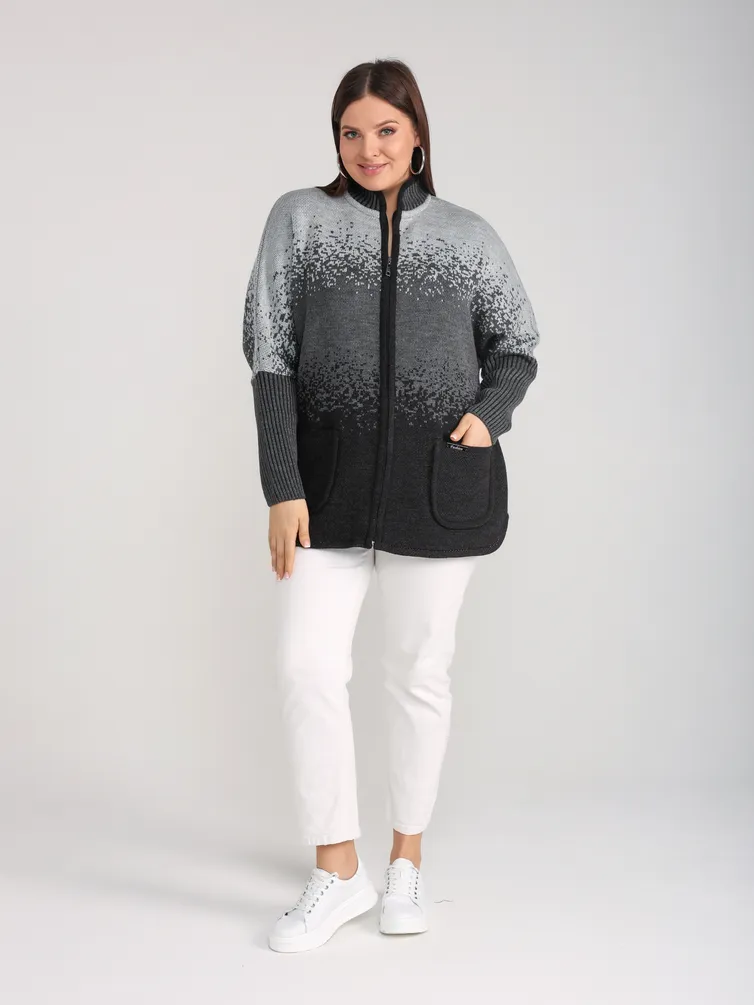 Sweter BONADI #1970 seryj