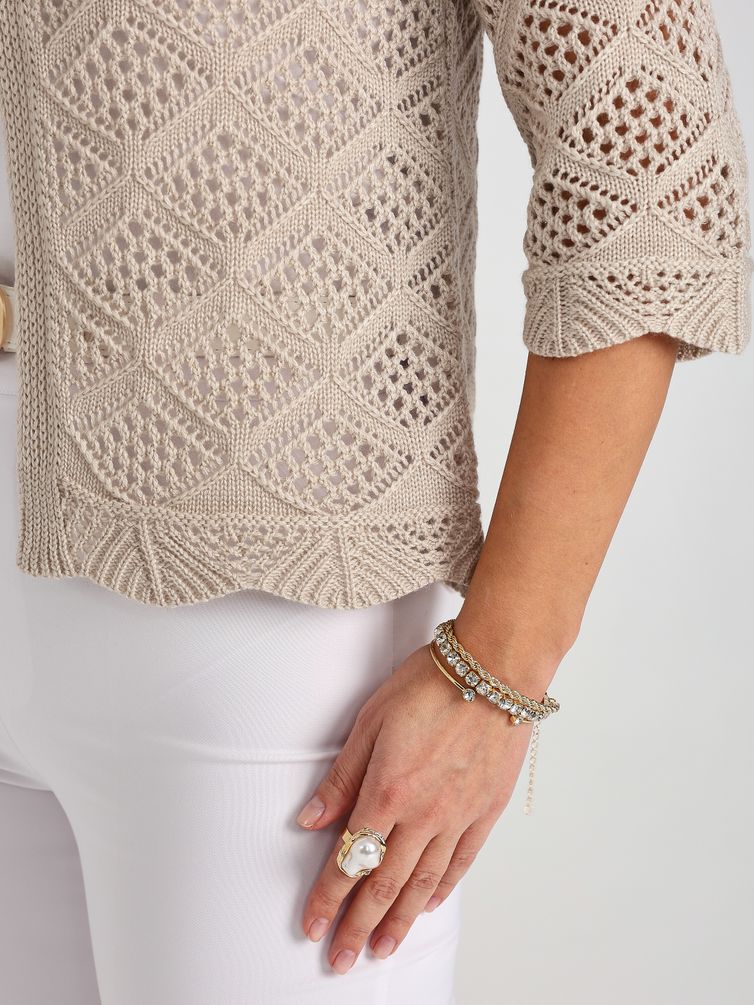 Кардиган BONADI арт. 2208 лен