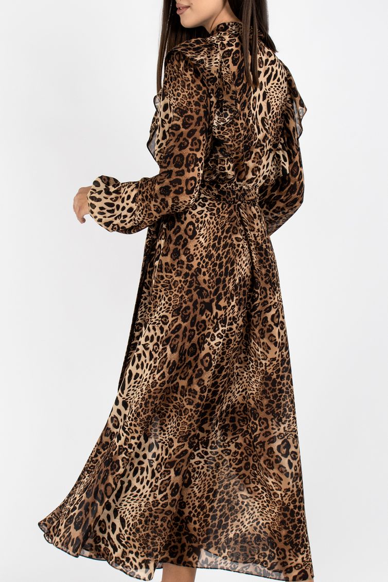Sukienka VIZAVI #813.2 leopard