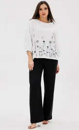 Suit Ma Cherie 3131 belyj+chernyj