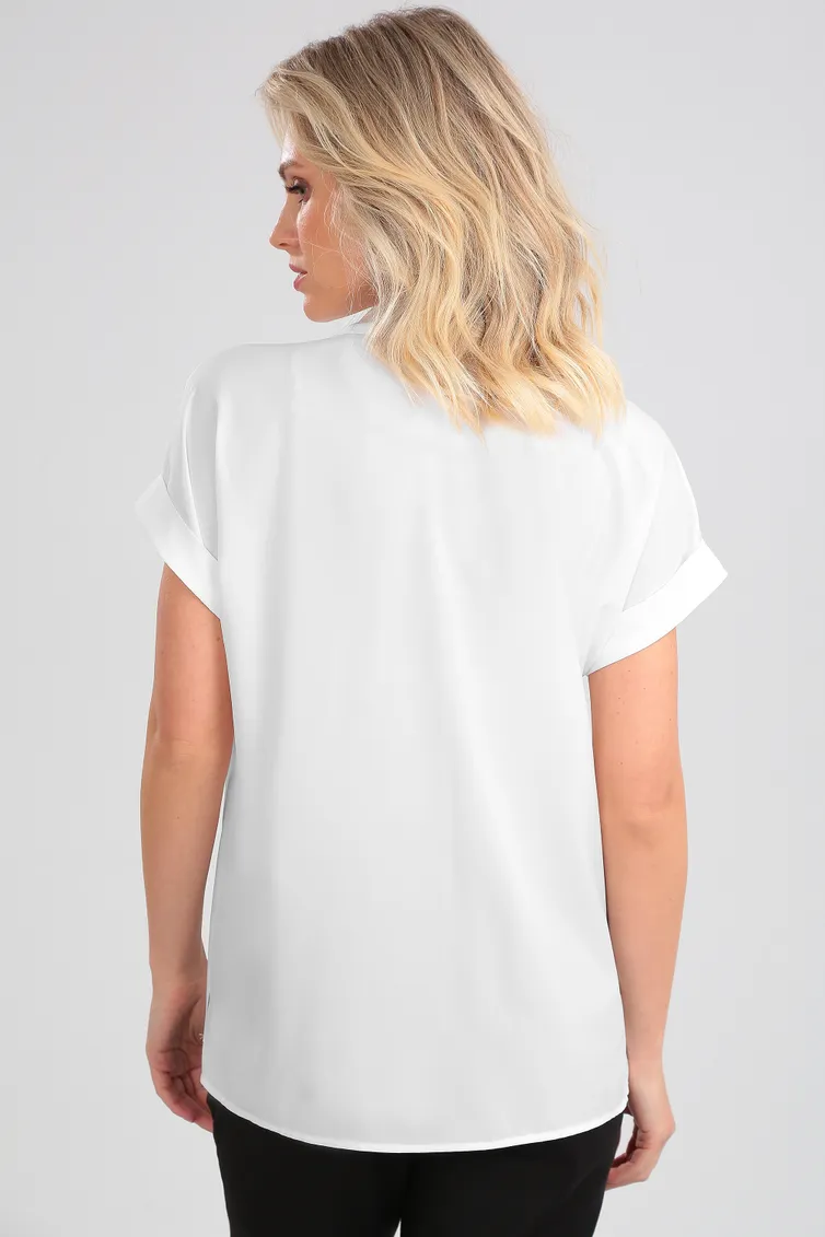 Bluzka LeNata #12279 belyj