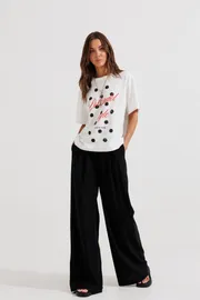 Trousers Lyushe #4414 chernyj