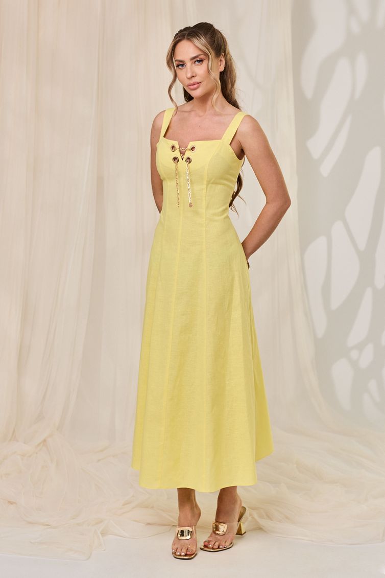 Платье Golden Valley арт. 44301 желтый