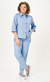 Костюм Vilena-fashion 1158 голубой
