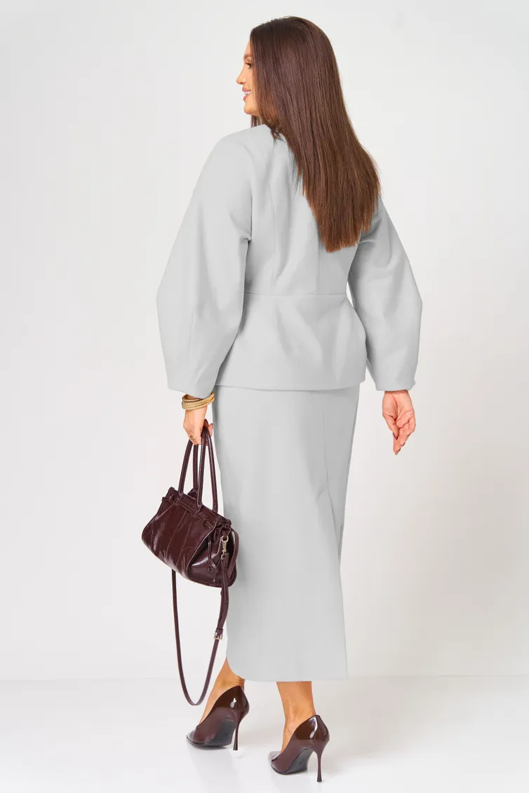 Skirt V&N fashion #1049_seryj