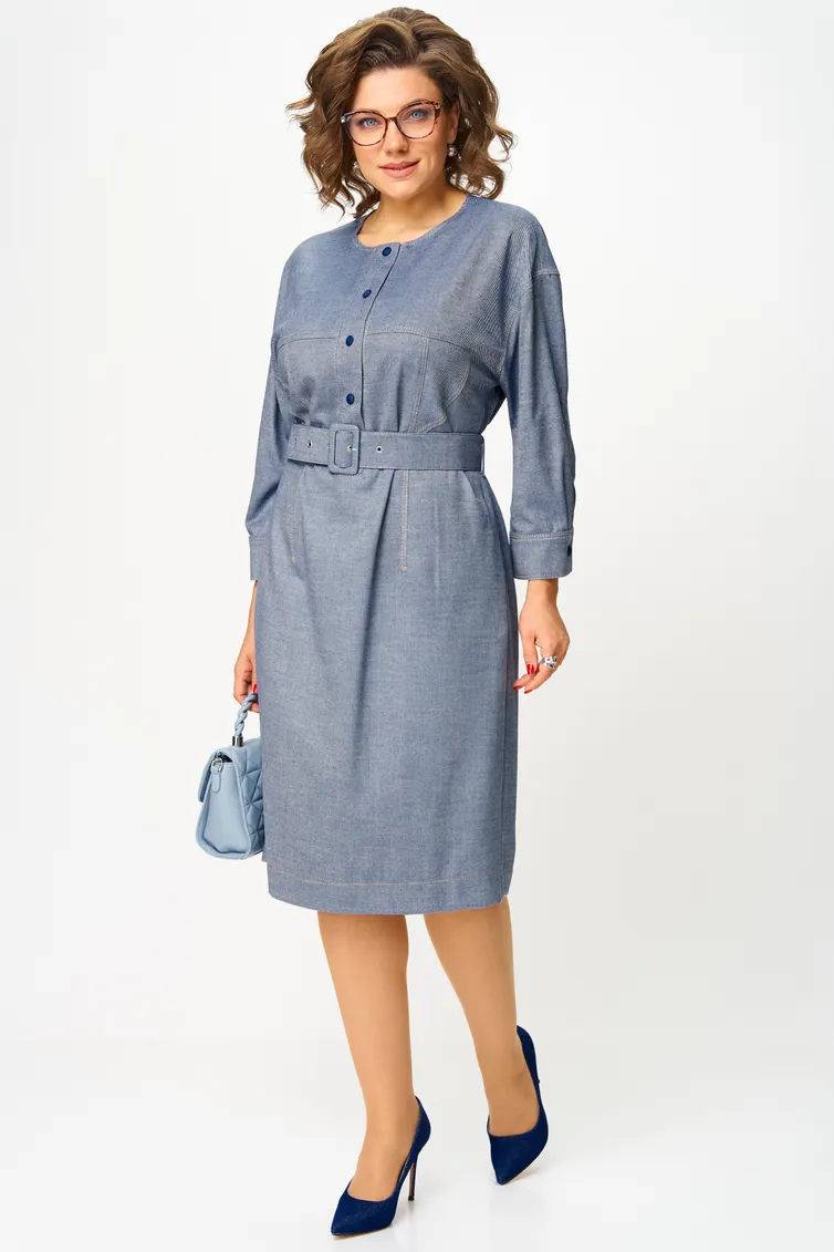 Sukienka Karina Delux #M-1369 denim