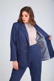 Żakiet Vilena-fashion #752A sinij