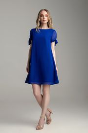 Dress MARIKA #423 sinij