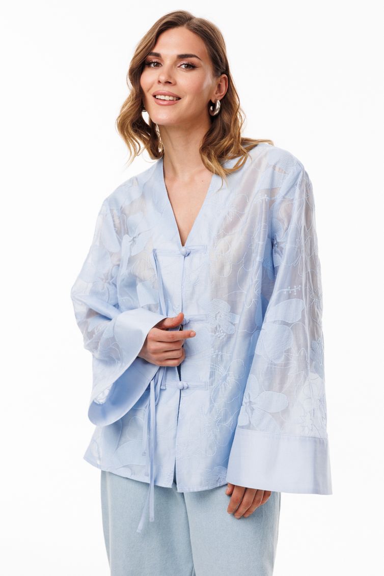 Блузка EOLA арт. 3117 голубой