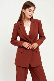 Suit Elletto Life #5196.2 shokolad