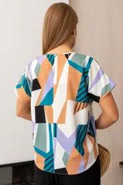 Blouse TOOK A LOOK & Angelika #TB-97-2 geometriya