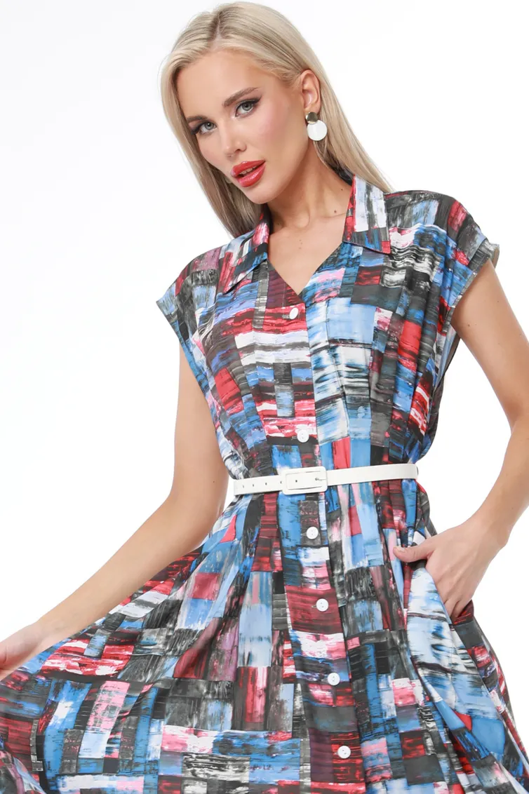 Dress DS Trend #P-4632 (Vdoxnovlyayushhaya istoriya, print)