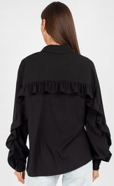 Blouse VIZAVI 736 chernyj