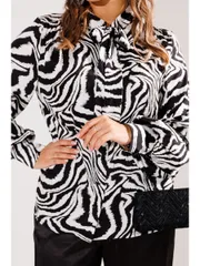Bluzka Anelli Laurel #1428 belaya zebra