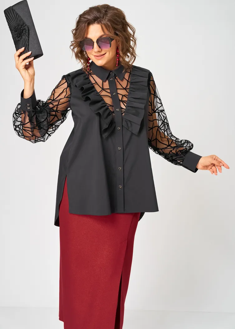 Blouse EVA GRANT #7174-1Vch