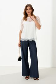 Блузка Panda арт. 128040 молочный