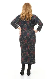 Sukienka Michel Chic #2145 plate cvety