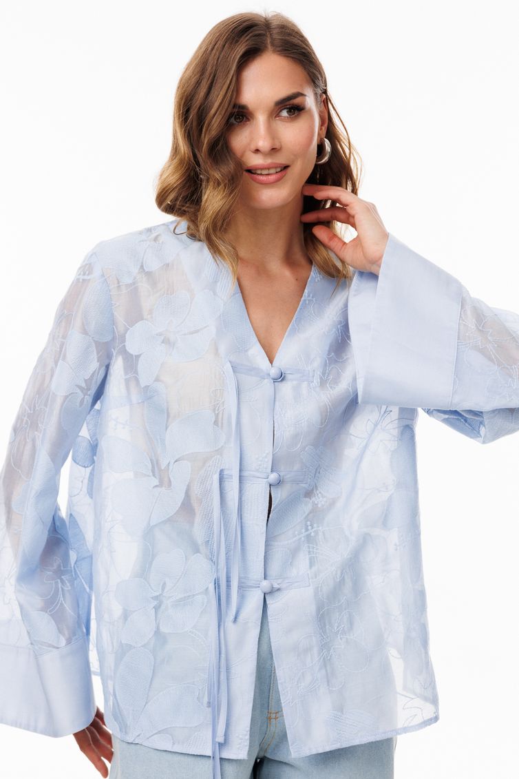 Блузка EOLA арт. 3117 голубой