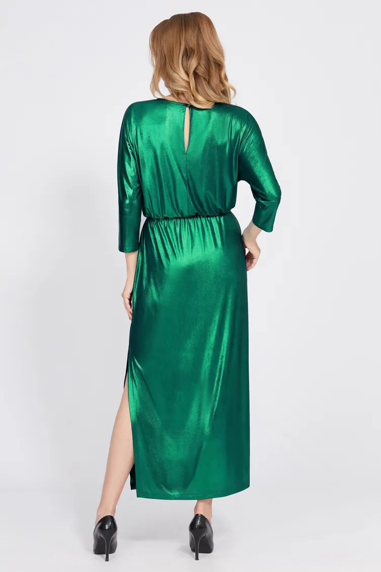 Sukienka BAZALINI #4851 zel