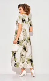 Dress Лилиана 1530-c oliv