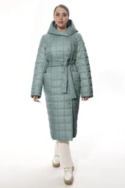 Coat Golden Valley #7145 biryuzovyj