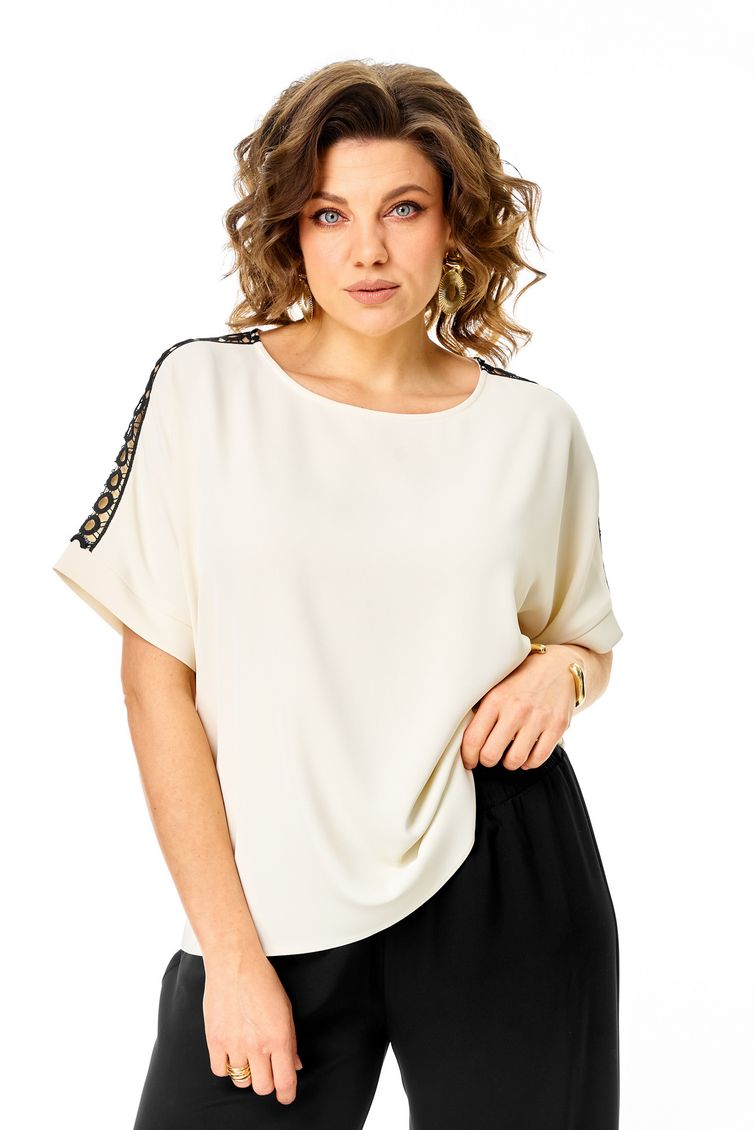 Блузка Rumoda арт. 2274 кр.р молочный