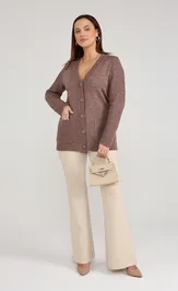 Sweter BONADI 2216 kapuchino