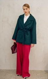 Coat Lokka 1720 izumrudnyj