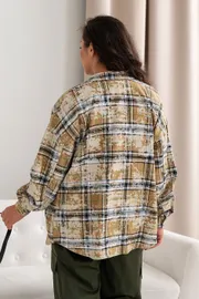 Shirt TOOK A LOOK & Angelika #MD-24 oxra