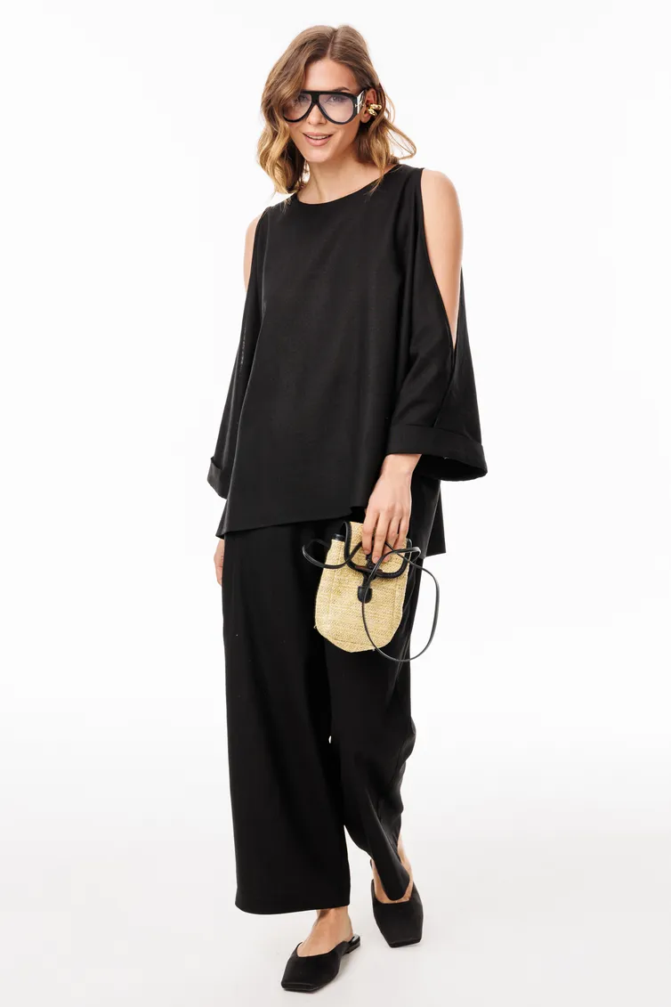 Bluzka EOLA #3127 chernyj