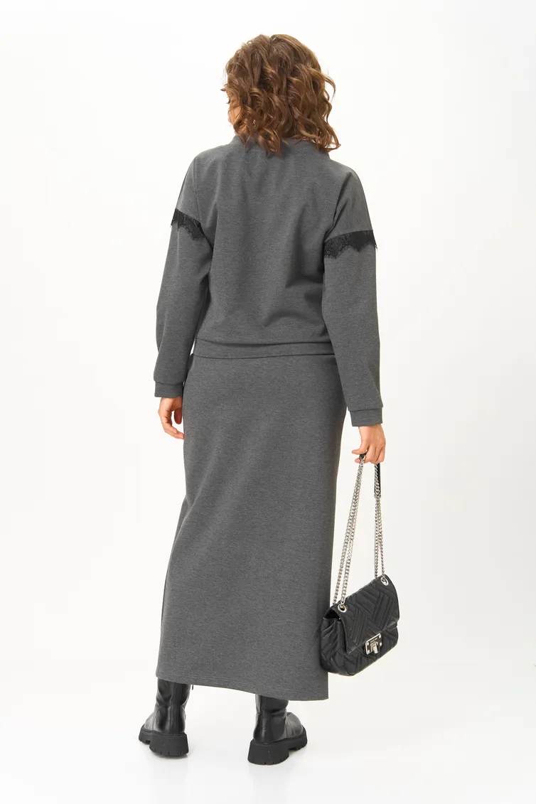 Костюм Michel Chic арт. 1444 графитовый