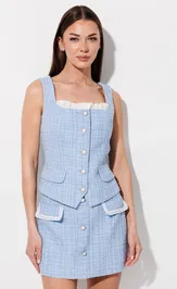 Костюмы, комплекты V&N fashion 1106_голубой