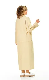 Garnitur Anastasia 1384 slivochnyj
