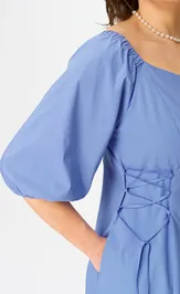 Sukienka Aira Style 24424 goluboj