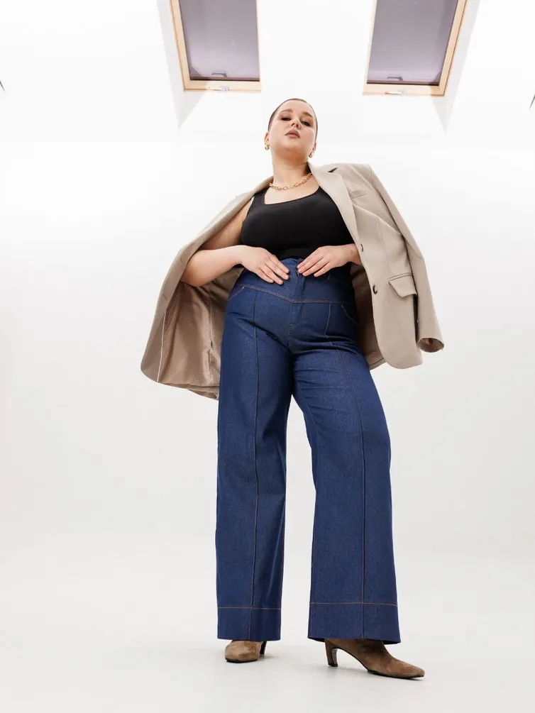 Żakiet Ava fashion #M-172 bezhevyj