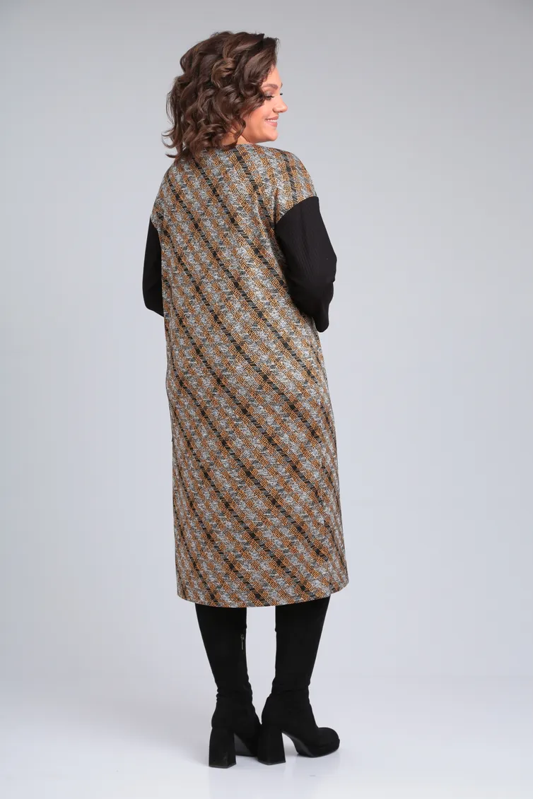 Платье Michel Chic арт. 2150 черн/горч