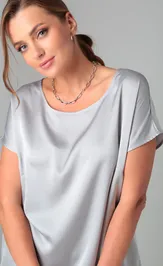 Блузка BLISS 8700 Серебро CAMILE