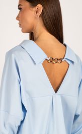Blouse VIZAVI 727 goluboj